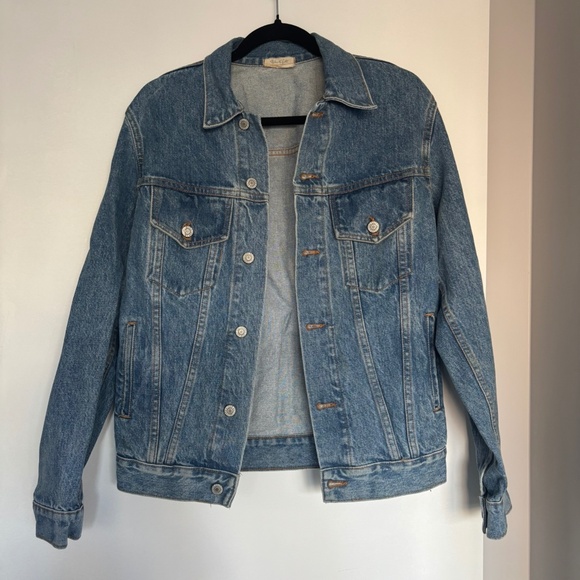 Brandy Melville John Gaft Denim Jacket (NS) - Picture 1 of 3